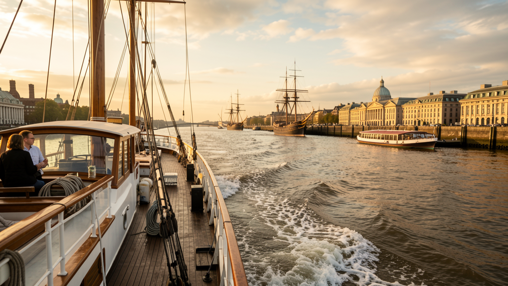 Greenwich from Thames clipper